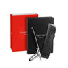Caran d'Ache Leman Gift Set - Damier Fountain Pen & Leather Case (Special Edition) - Pen Boutique Ltd