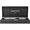 Caran d'Ache Ecridor Ballpoint Pen - Chevron Rhodium-Pen Boutique Ltd