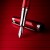 Caran d Ache Leman V2 Rouge Carmin Fountain Pen - Pen Boutique Ltd