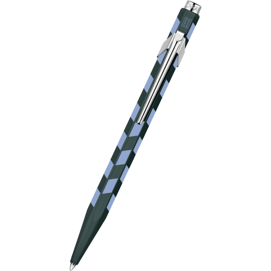 Caran d'Ache 849 Ballpoint Pen - Mosaic Spruce Green (Special Edition) - Pen Boutique Ltd