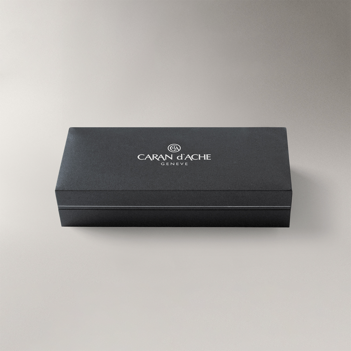 Caran d'Ache Leman Fountain Pen - Ebony Black - Gold Trim