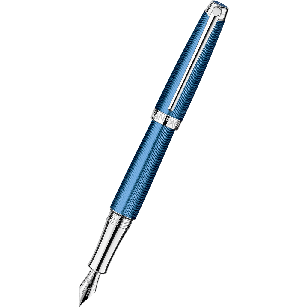 Caran d'Ache Leman Fountain Pen - Grand Bleu