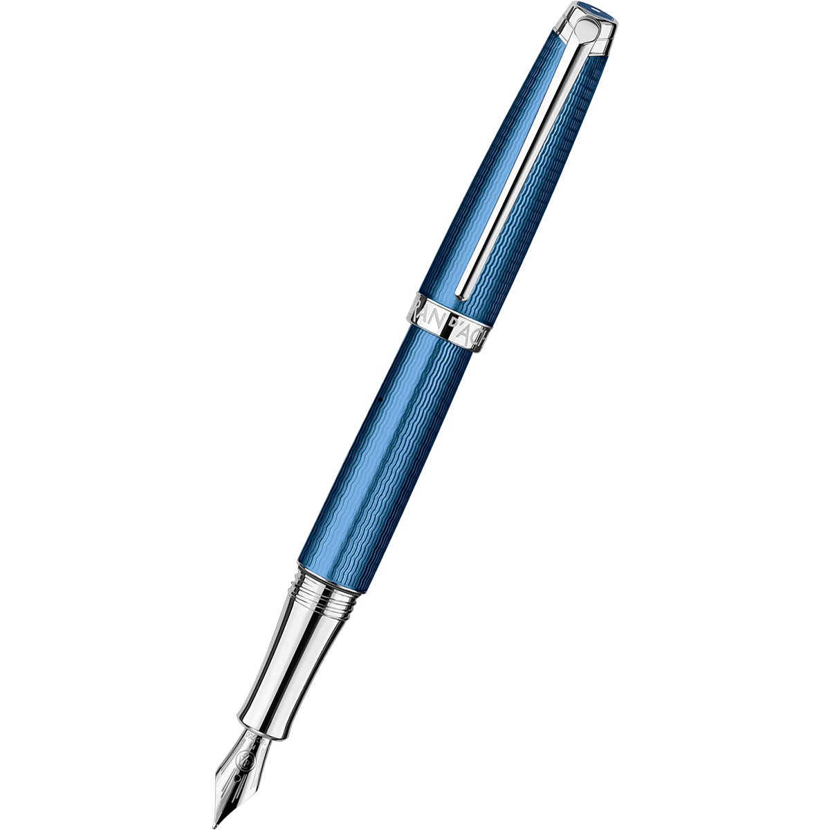 Caran d'Ache Leman Fountain Pen - Grand Bleu