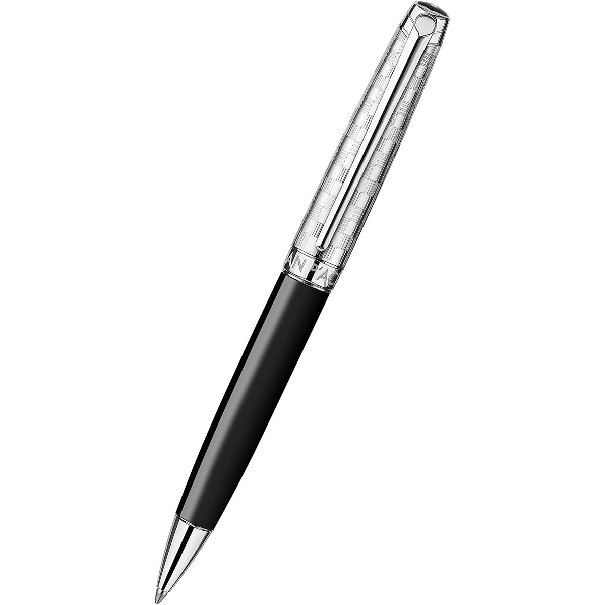 Caran d'Ache Leman Gift Set - Damier Ballpoint Pen & Leather Case (Special Edition) - Pen Boutique Ltd