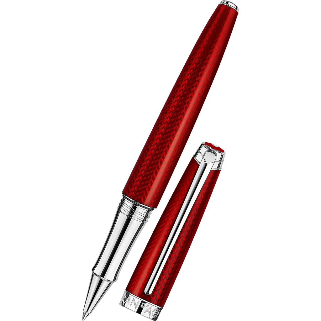 Caran d'Ache Leman Rollerball Pen - Rouge Carmin