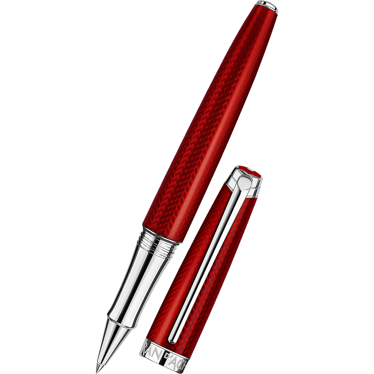 Caran d'Ache Leman Rollerball Pen - Rouge Carmin