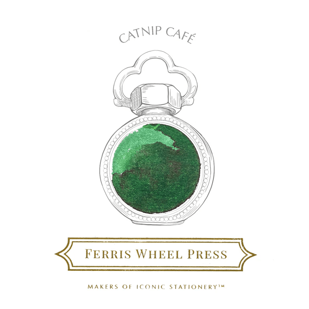 Ferris Wheel Press Ink Bottle - Catnip Cafe - 38ml - Pen Boutique Ltd