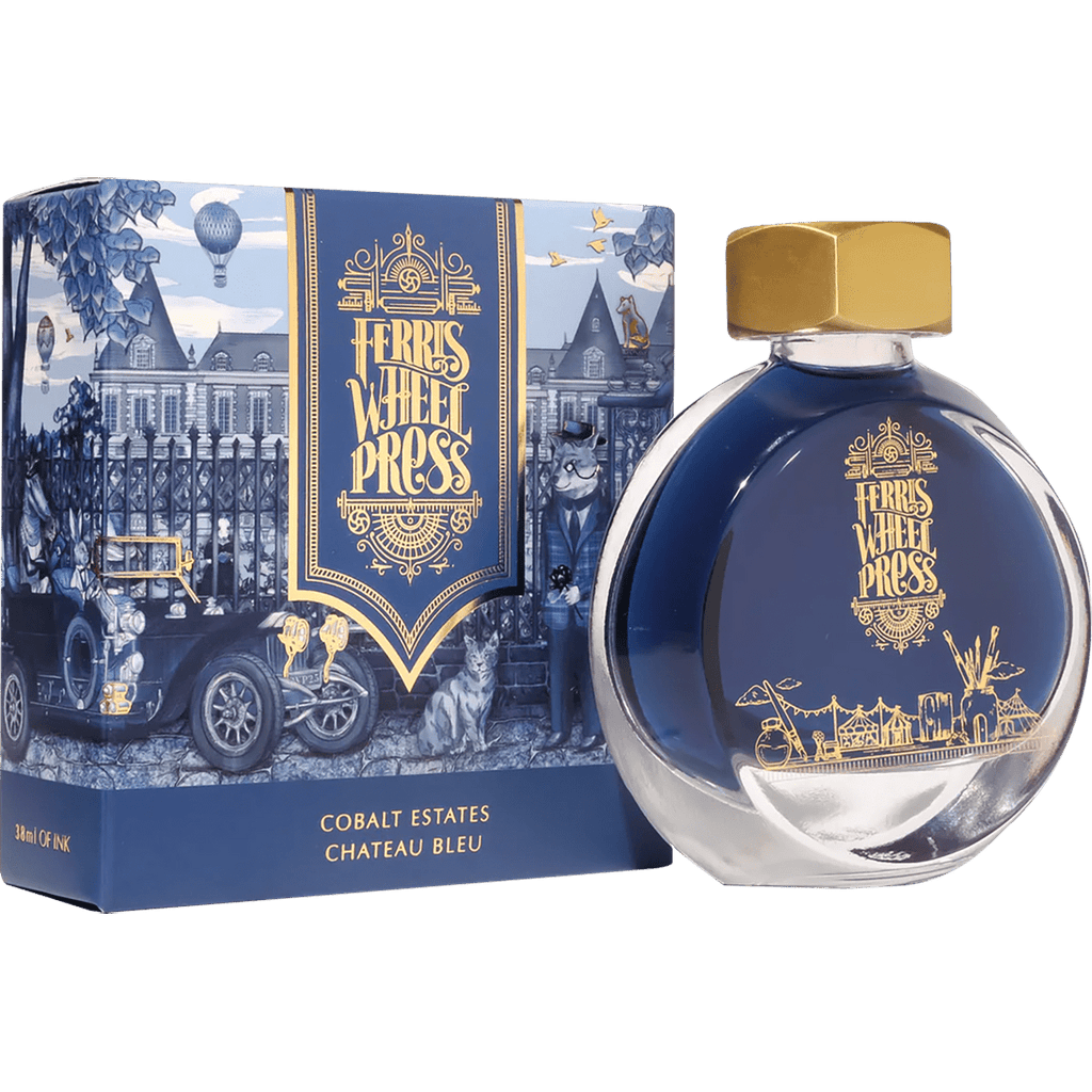 Ferris Wheel Press Ink Bottle - Cobalt Estates - 38ml - Pen Boutique Ltd