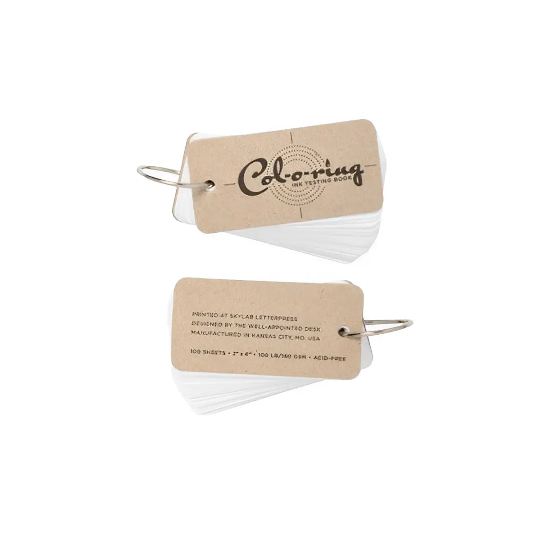Col - o - ring Ink Testing Book - Pen Boutique Ltd