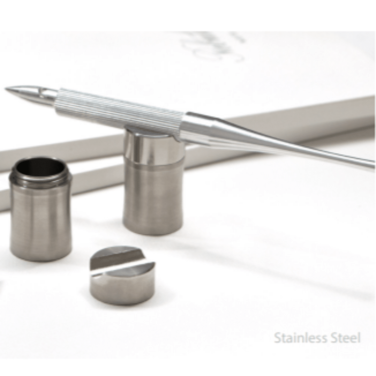 Colorverse Shuttle Ink Barrel - Stainless - Pen Boutique Ltd