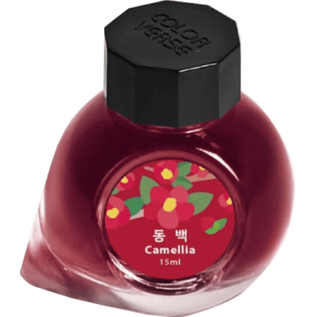 Colorverse Ink Bottle - Korea Special Series - Camellia - 15ml - Pen Boutique Ltd