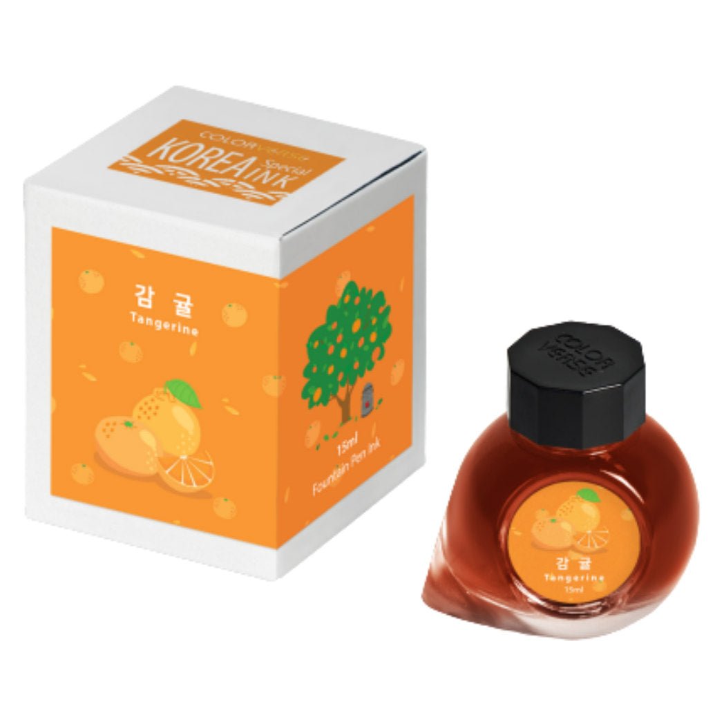 Colorverse Korea Special Ink Bottle - Tangerine (No. 052) - 15 ml - Pen Boutique Ltd