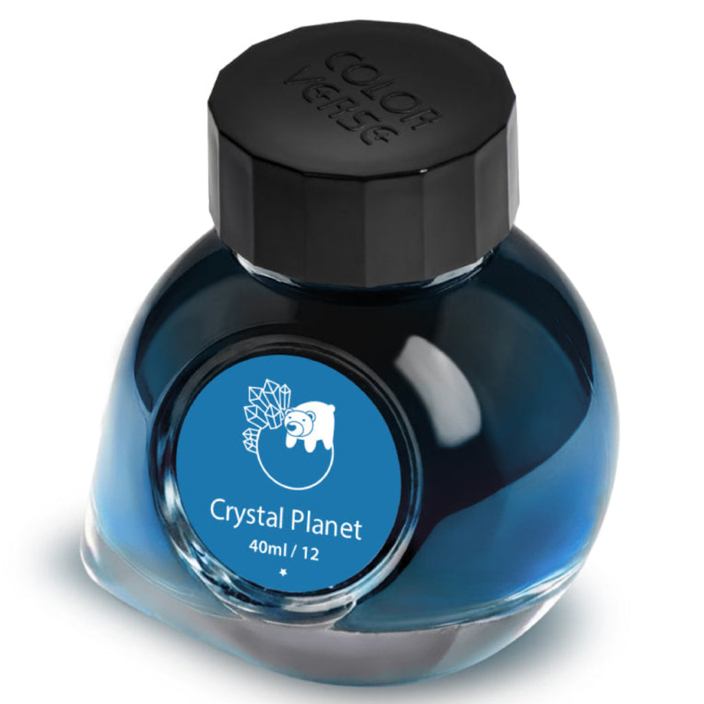 Colorverse Season 1 : Spaceward Ink Bottle No. 12 - Crystal Planet 40ml-Pen Boutique Ltd