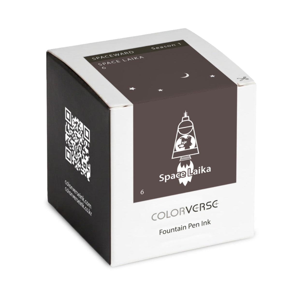 Colorverse Season 1 : Spaceward Ink Bottle No. 6 - Space Laika 40ml-Pen Boutique Ltd