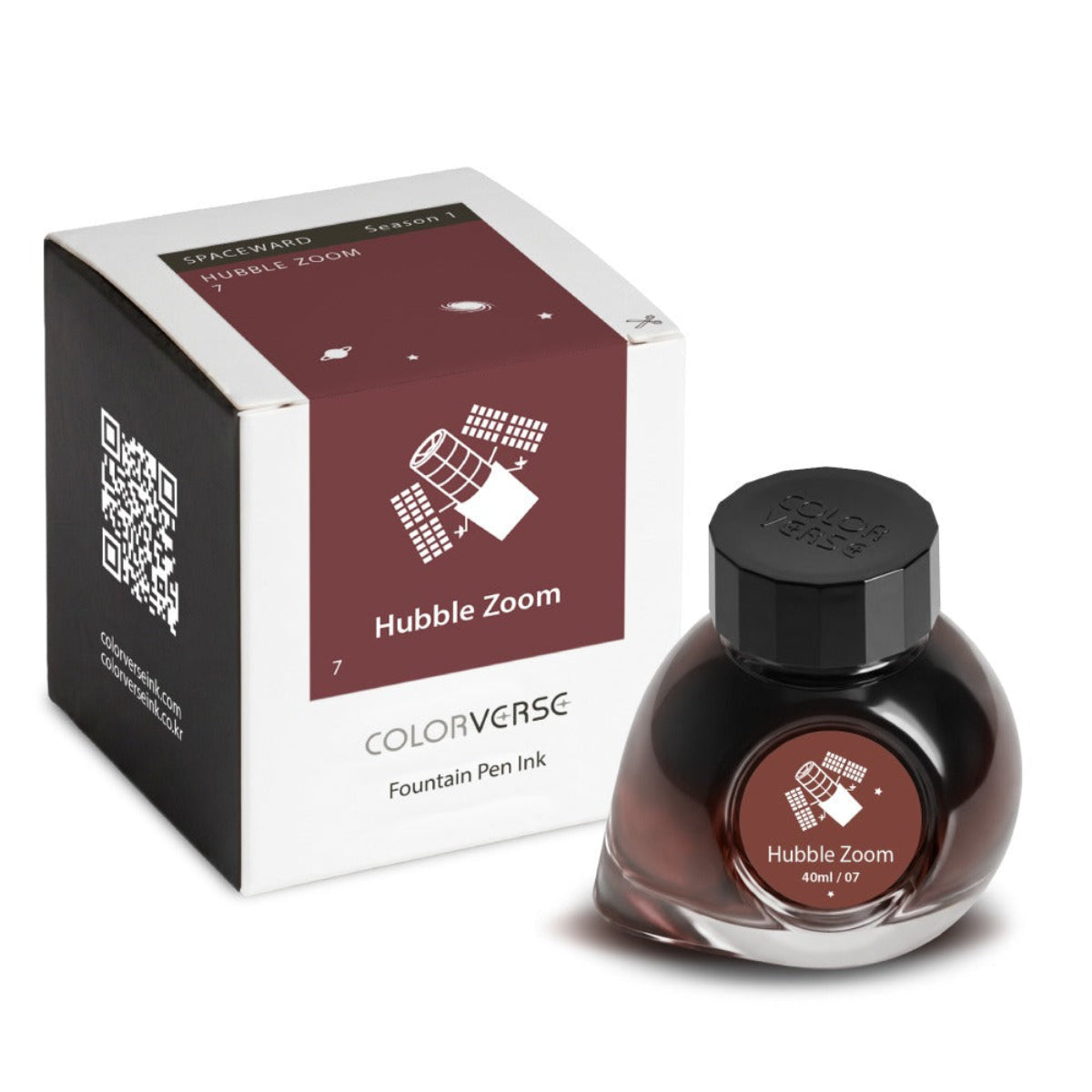 Colorverse Season 1 : Spaceward Ink Bottle No. 7 - Hubble Zoom 40ml-Pen Boutique Ltd
