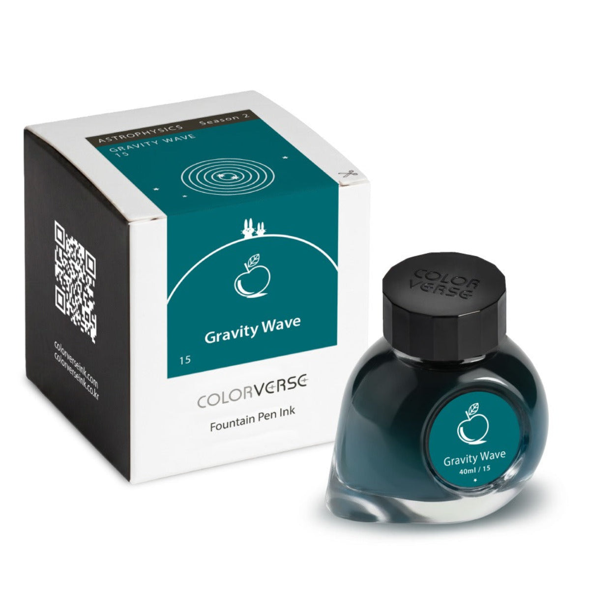 Colorverse Season 2 : Astrophysics Ink Bottle No. 15 - Gravity Wave 40ml-Pen Boutique Ltd