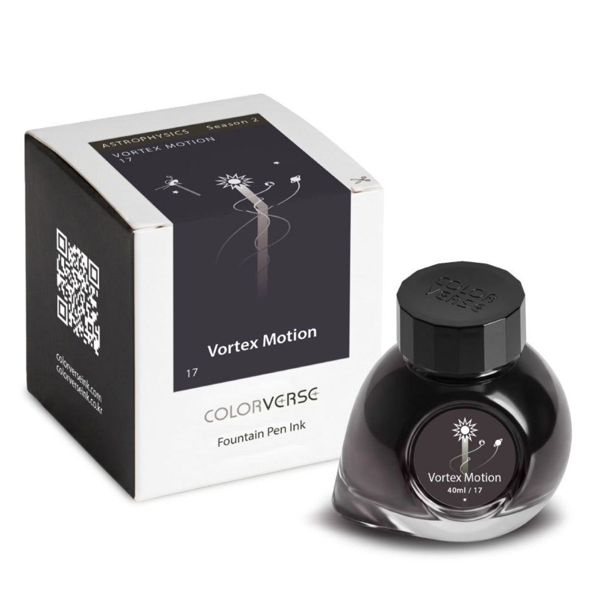 Colorverse Season 2 : Astrophysics Ink Bottle No. 17 - Vortex Motion 40ml-Pen Boutique Ltd