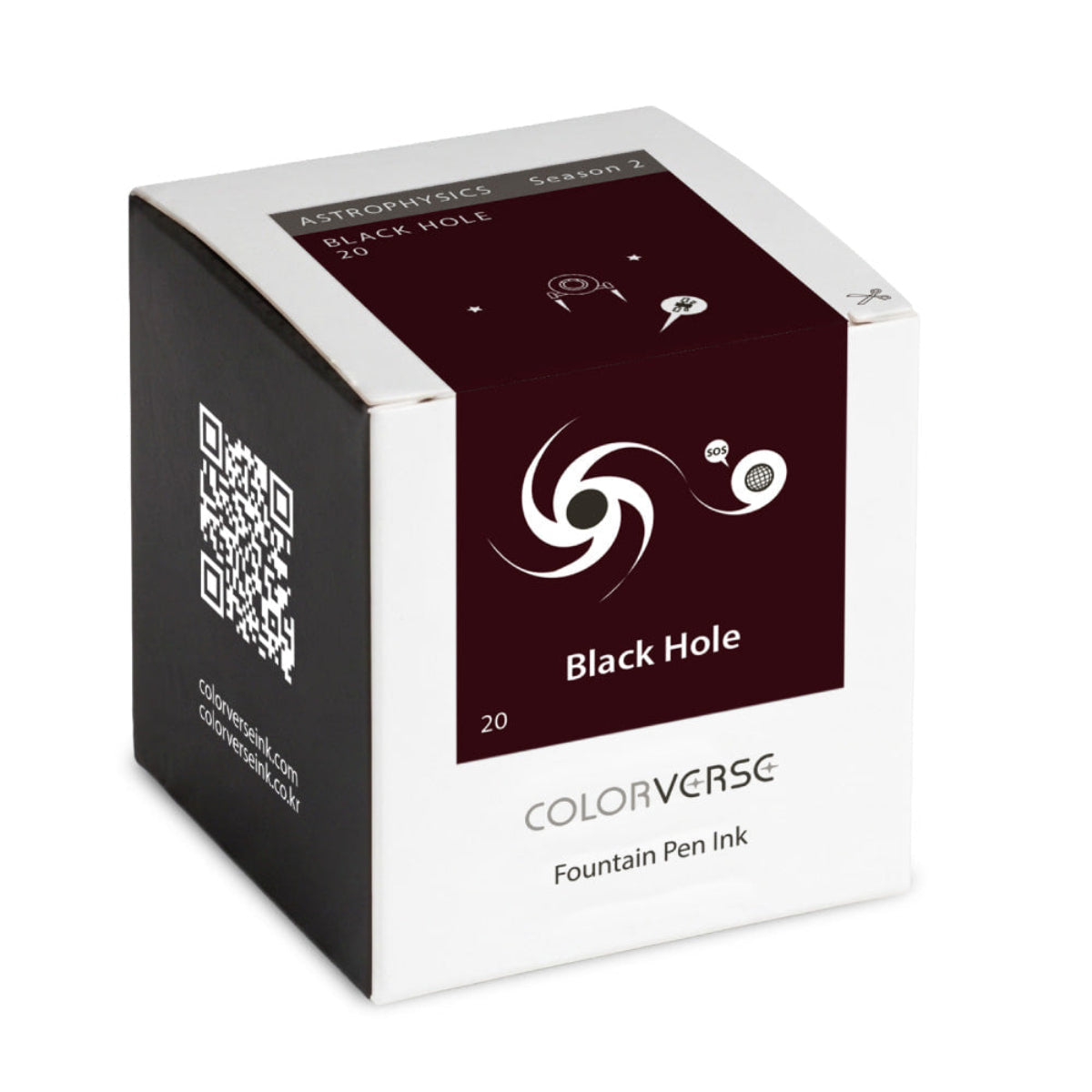Colorverse Season 2 : Astrophysics Ink Bottle No. 20 - Black Hole 40ml-Pen Boutique Ltd