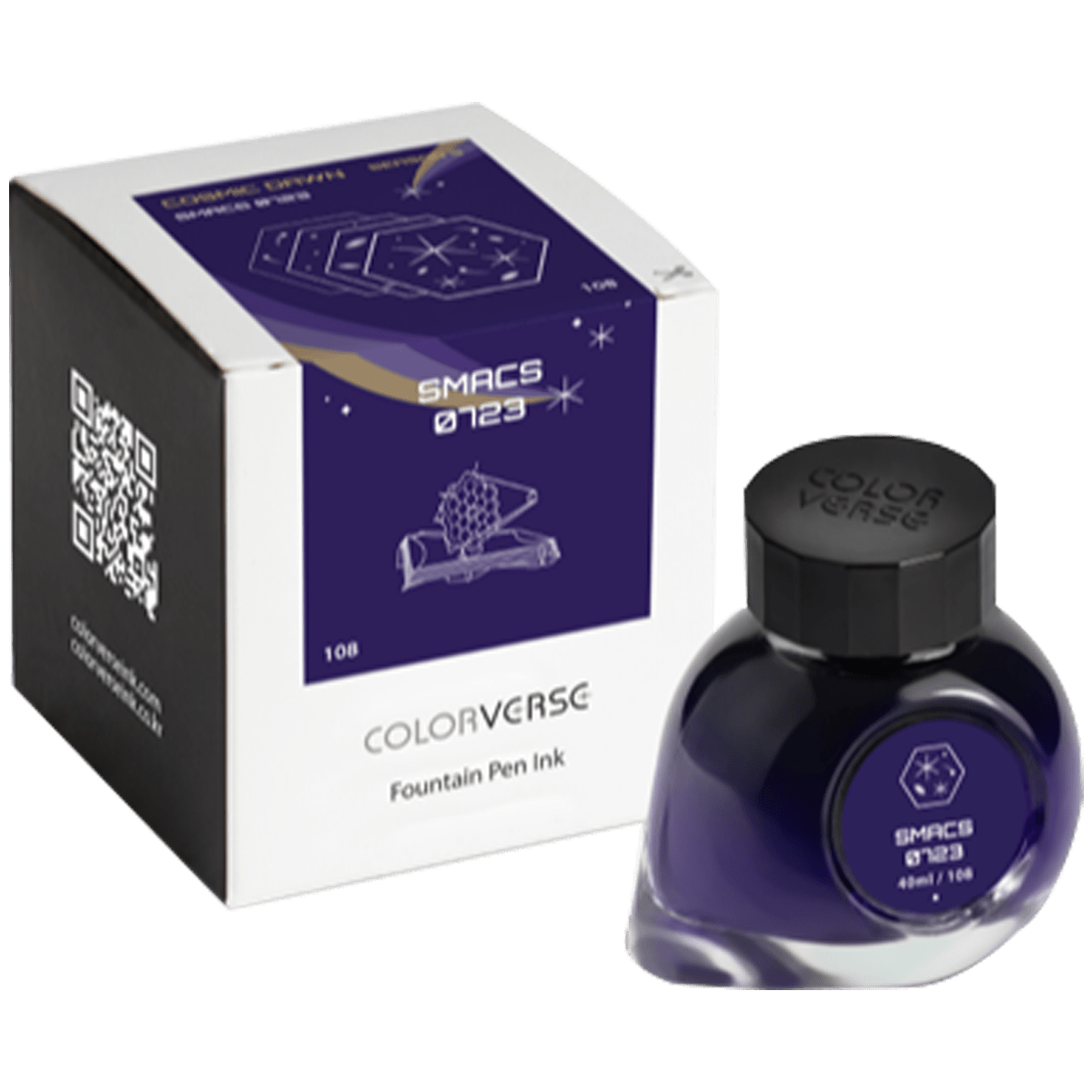Colorverse Season 9 : Cosmic Dawn Ink Bottle No. 108 – SMACS 0723 40ml - Pen Boutique Ltd