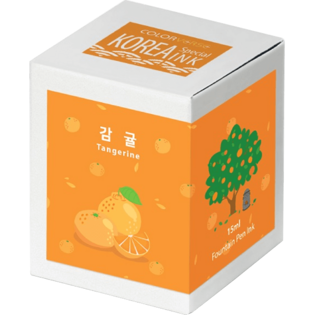 Colorverse Korea Special Ink Bottle - Tangerine (No. 052) - 15 ml - Pen Boutique Ltd
