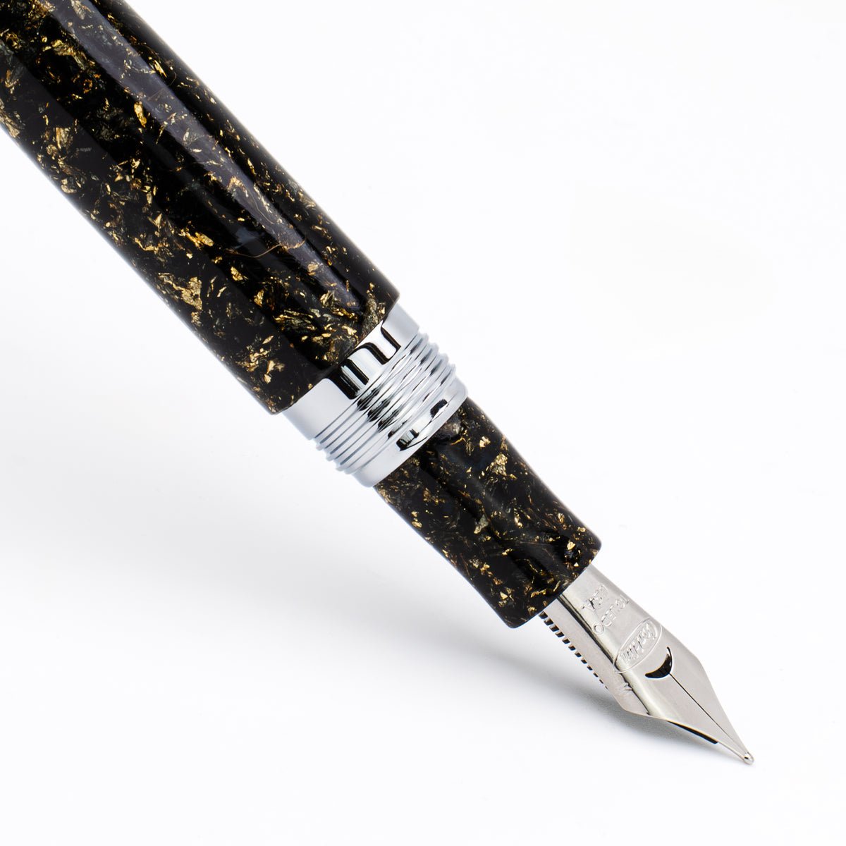 Conklin 1898 Collection Fountain Pen - Solaris Black - Chrome Trim (Limited Edition) - Pen Boutique Ltd
