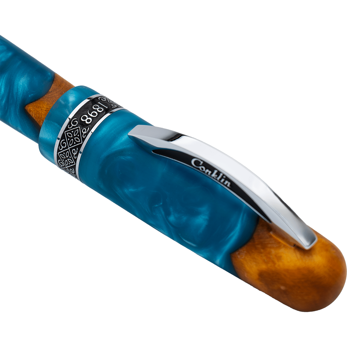 Conklin 1898 Collection Fountain Pen - Spectra Blue Fusion - Pen Boutique Ltd