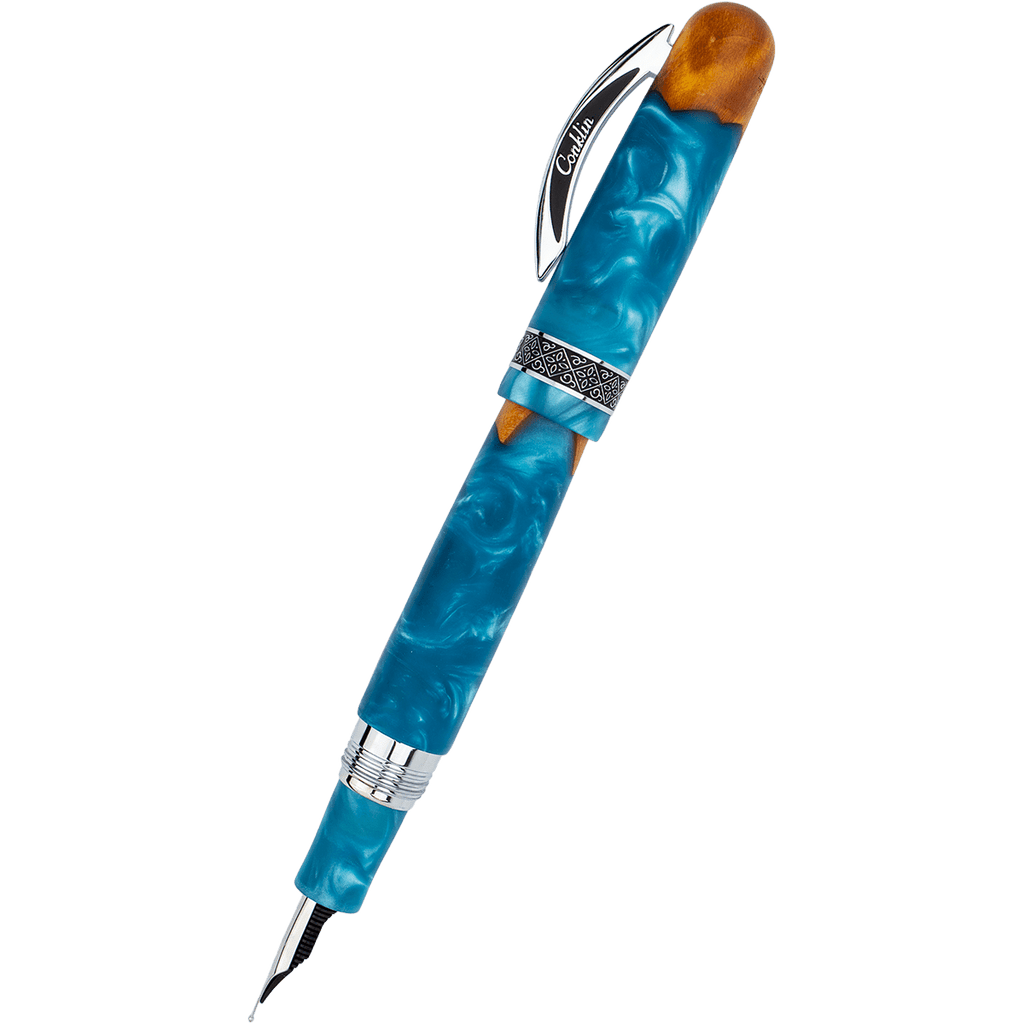 Conklin 1898 Collection Fountain Pen - Spectra Blue Fusion - Pen Boutique Ltd