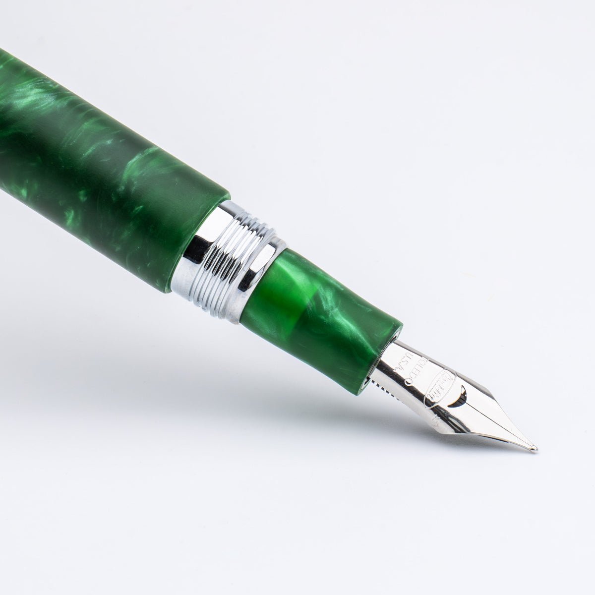 Conklin 1898 Collection Fountain Pen - Spectra Green Fusion - Chrome Trim (Limited Edition) - Pen Boutique Ltd