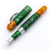 Conklin 1898 Collection Fountain Pen - Spectra Green Fusion - Chrome Trim (Limited Edition) - Pen Boutique Ltd