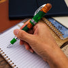 Conklin 1898 Collection Rollerball Pen - Spectra Green Fusion - Chrome Trim (Limited Edition) - Pen Boutique Ltd