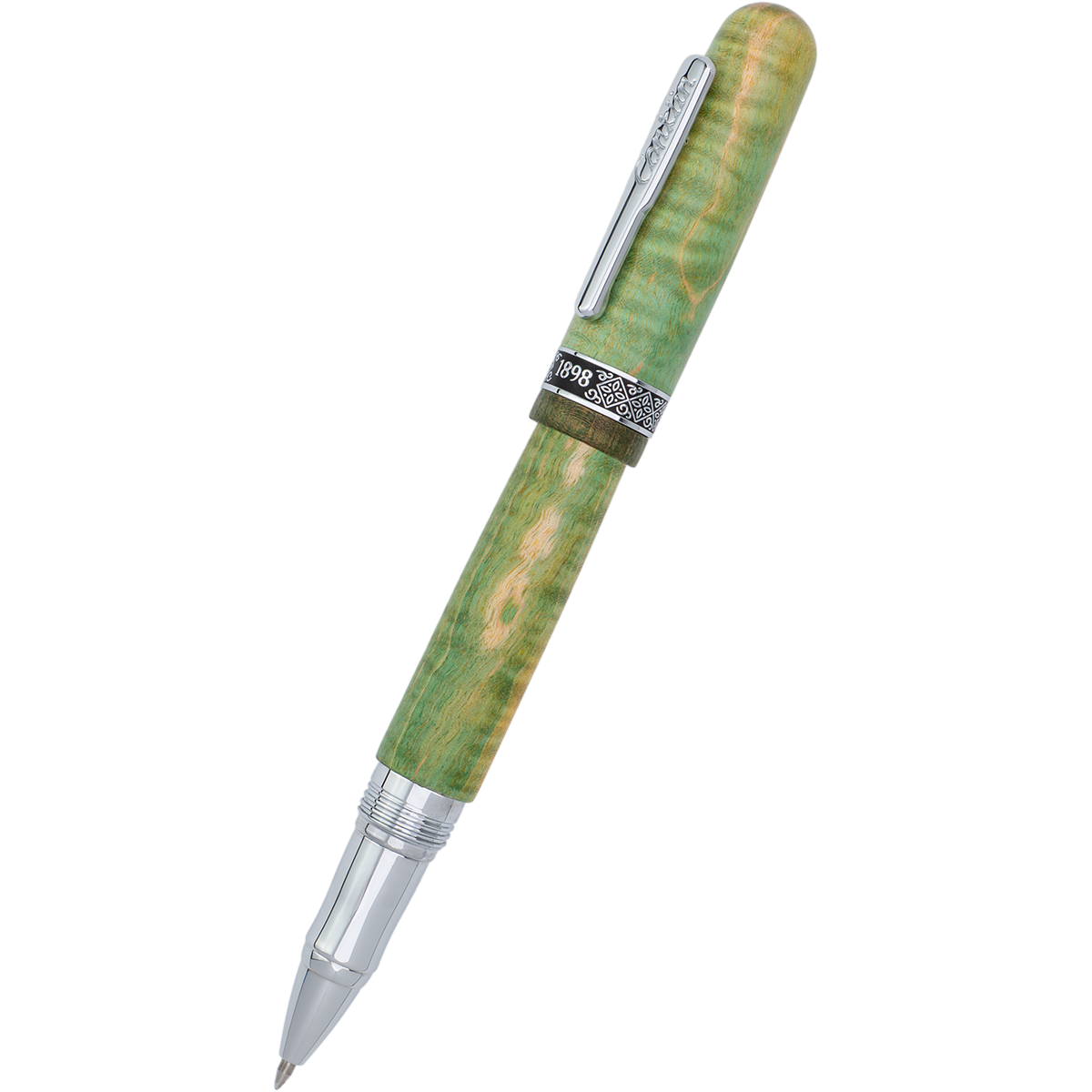 Conklin 1898 Rollerball Pen - Stabilized Wood Matte Green (Limited Edition)-Pen Boutique Ltd
