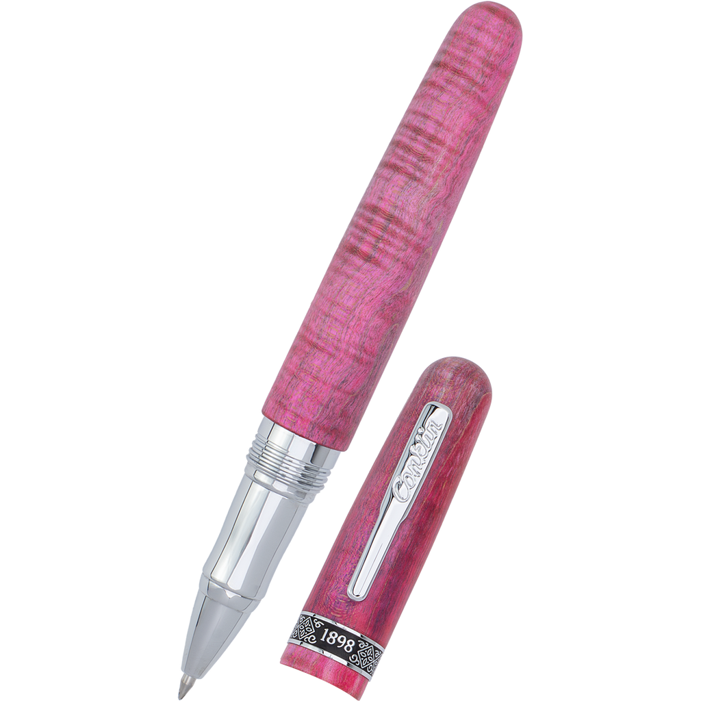 Conklin 1898 Rollerball Pen - Stabilized Wood Matte Purple (Limited Edition)-Pen Boutique Ltd