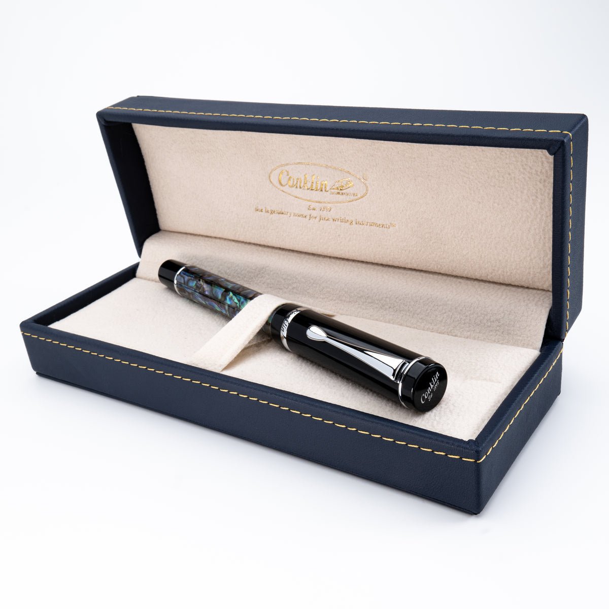 Conklin Duragraph Fountain Pen - Abalone Nights - Pen Boutique Ltd