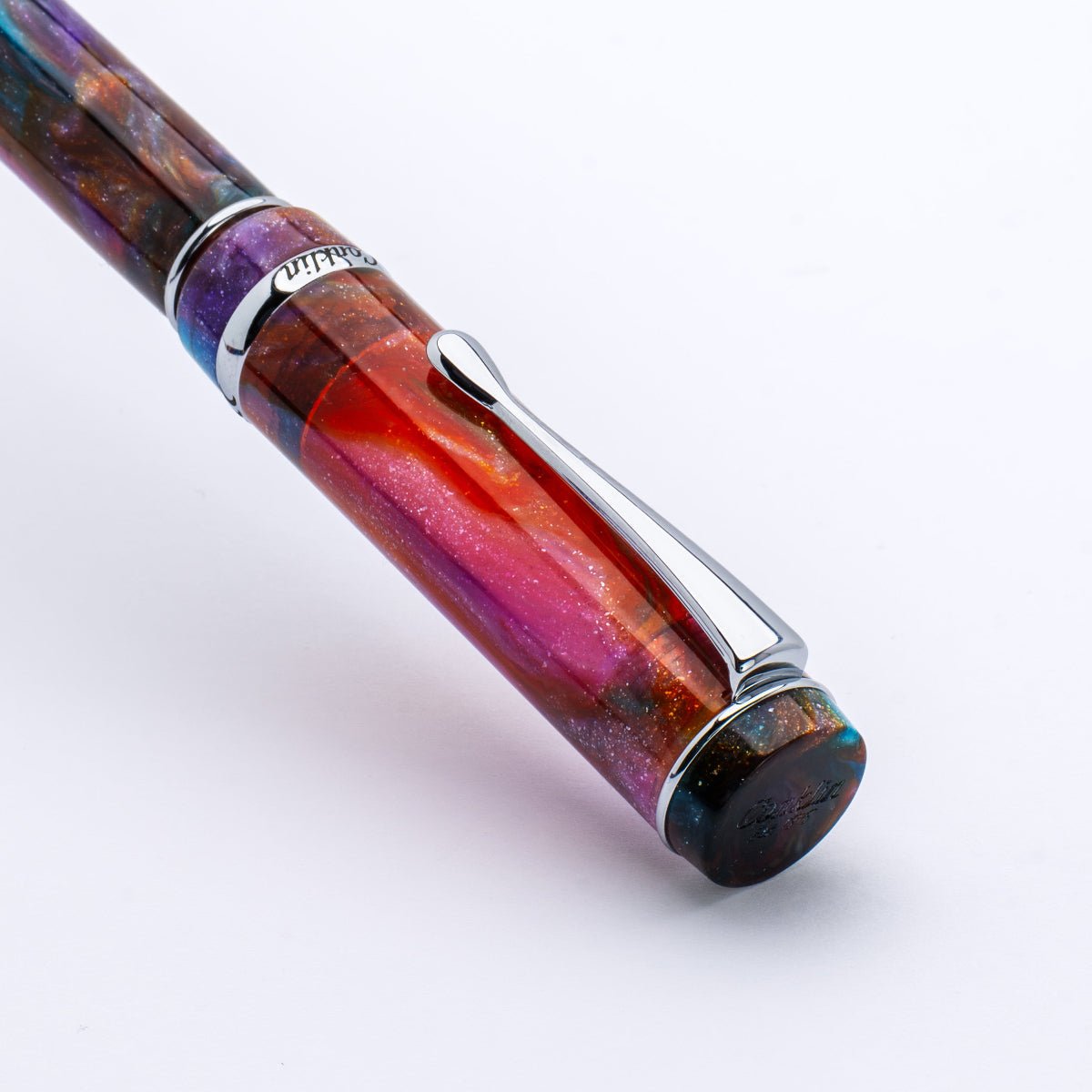 Conklin Duragraph Rollerball Pen - Primary Manipulation 3.5 - Chrome Trim (Limited Edition) - Pen Boutique Ltd