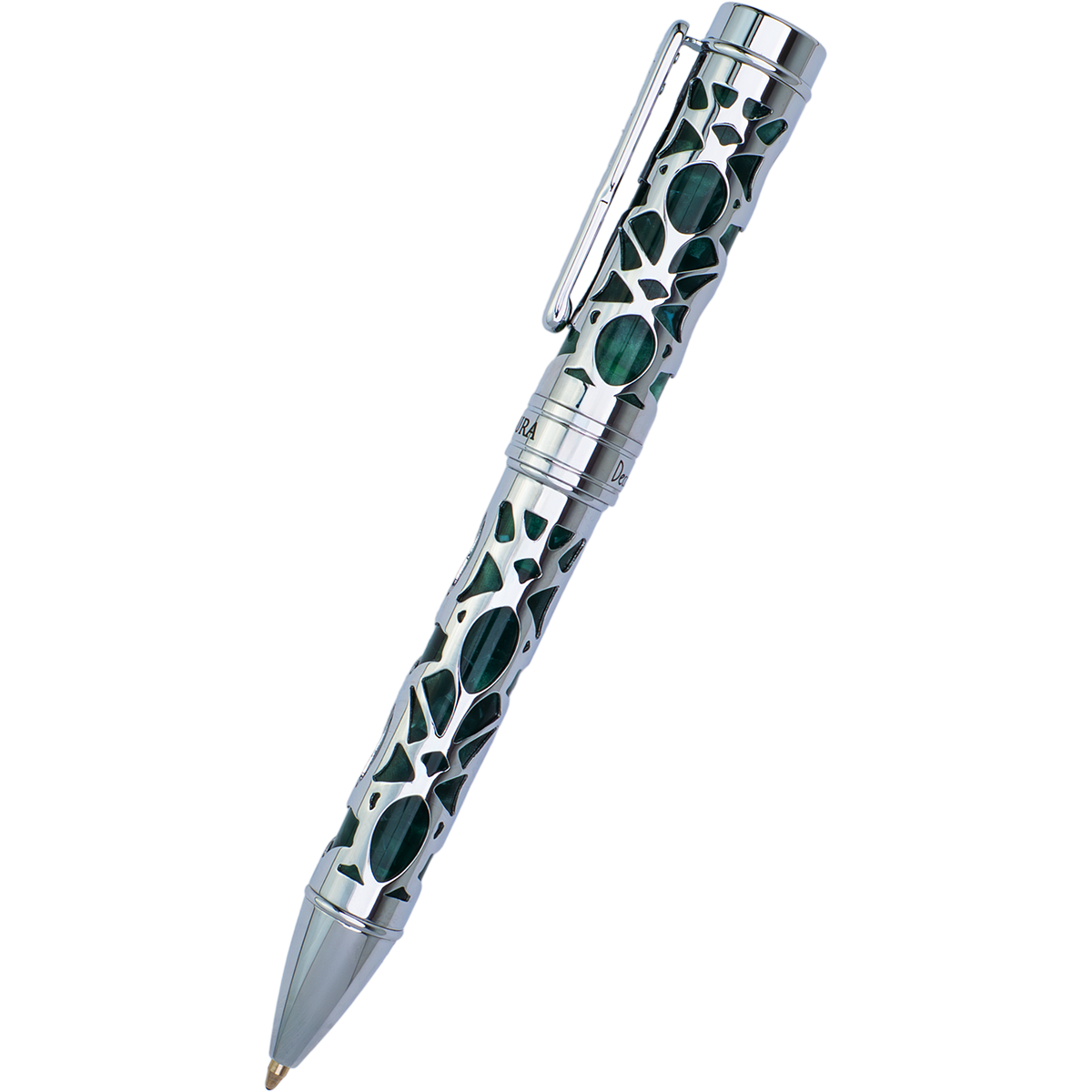 Conklin Endura Ballpoint Pen - Deco Crest Green-Pen Boutique Ltd