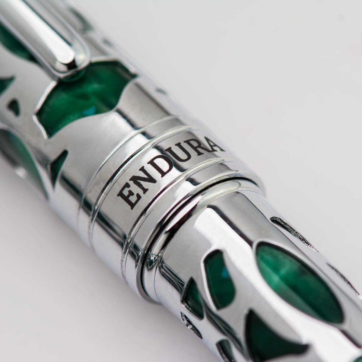Conklin Endura Ballpoint Pen - Deco Crest Green-Pen Boutique Ltd