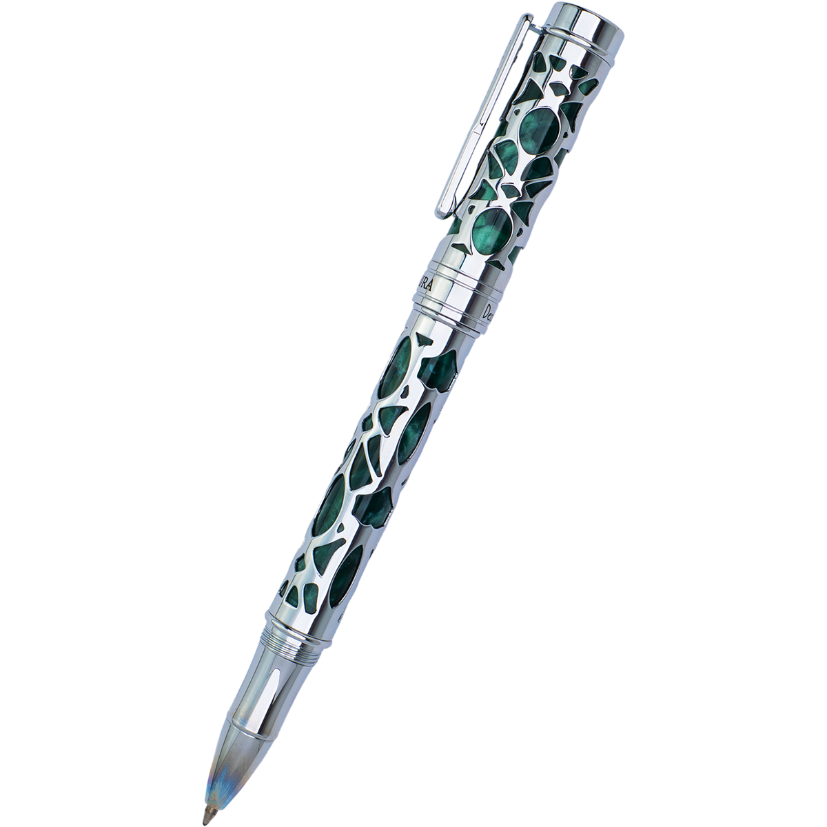 Conklin Endura Rollerball Pen - Deco Crest Green-Pen Boutique Ltd