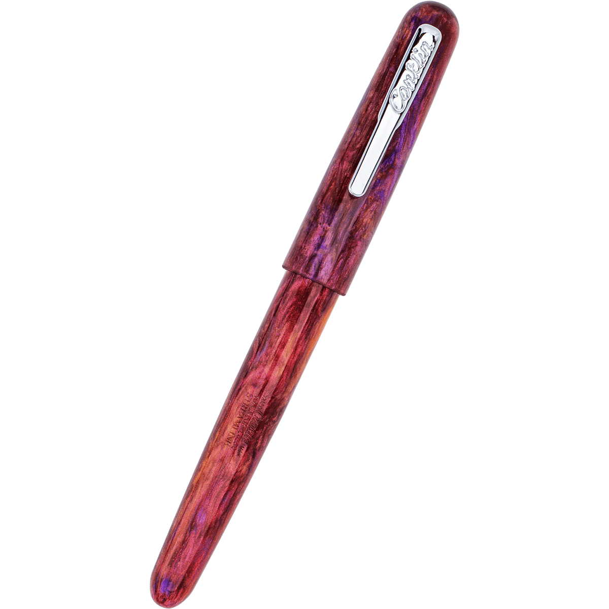Conklin Streamline Fountain Pen - Glossy Sunset Medley - Chrome Trim (Limited Edition) - Pen Boutique Ltd