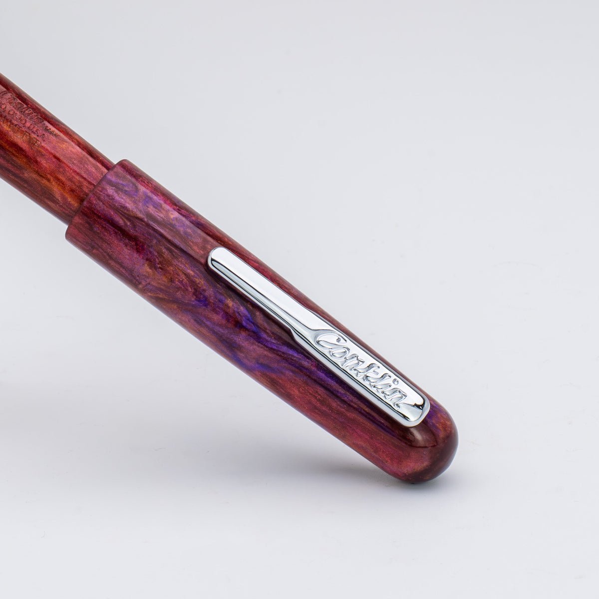 Conklin Streamline Fountain Pen - Glossy Sunset Medley - Chrome Trim (Limited Edition) - Pen Boutique Ltd