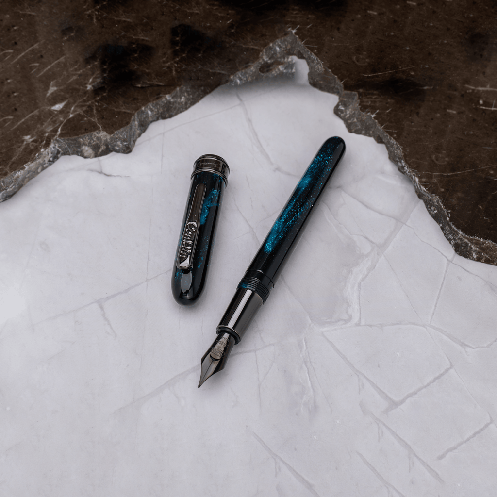 Conklin Symetrik Fountain Pen - Limited Edition - Dragon Night - Gunmetal Trim (Pen Boutique Exclusive) - Pen Boutique Ltd