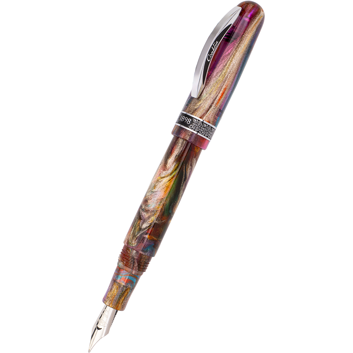 Conklin 1898 Collection Fountain Pen - Primary Manipulation 5.0 (Limited Edition) - Pen Boutique Ltd