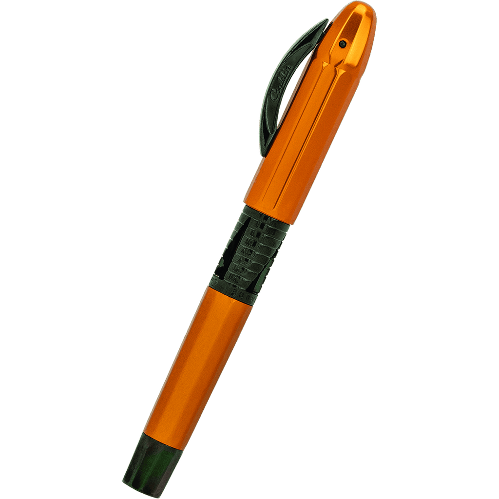 Conklin Classic 125th Anniversary Rollerball Pen - Orange - Black Trim (Limited Edition) - Pen Boutique Ltd