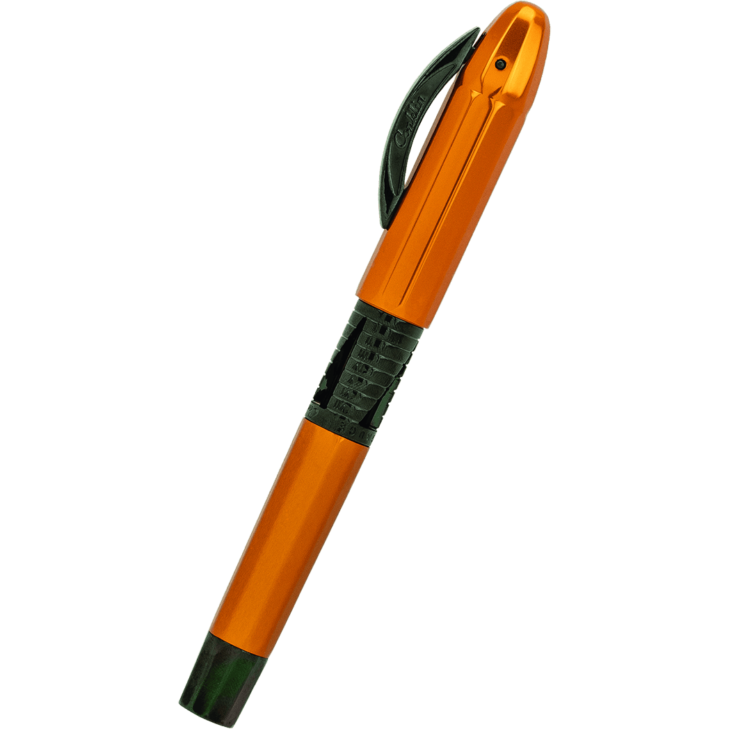 Conklin Classic 125th Anniversary Fountain Pen - Orange - Black Trim (Limited Edition) - Pen Boutique Ltd