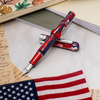 Conklin Mark Twain Crescent Fountain Pen - Limited Edition - USA 250 - Chrome Trim