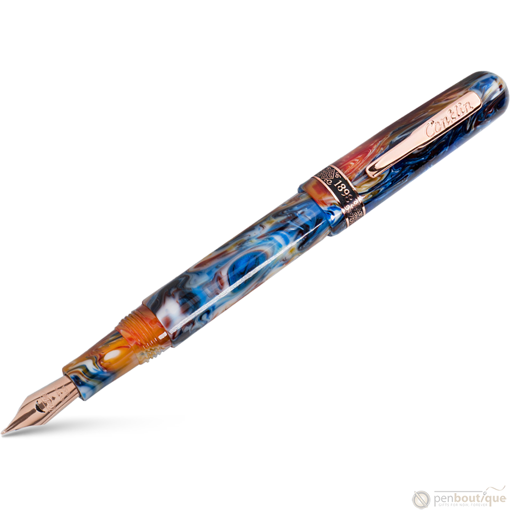 Conklin 1898 Collection Fountain Pen - Misto Orange - 14K - Pen Boutique Ltd