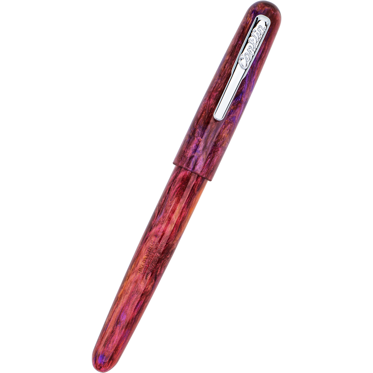 Conklin Streamline Fountain Pen - Glossy Sunset Medley - Chrome Trim (Limited Edition)