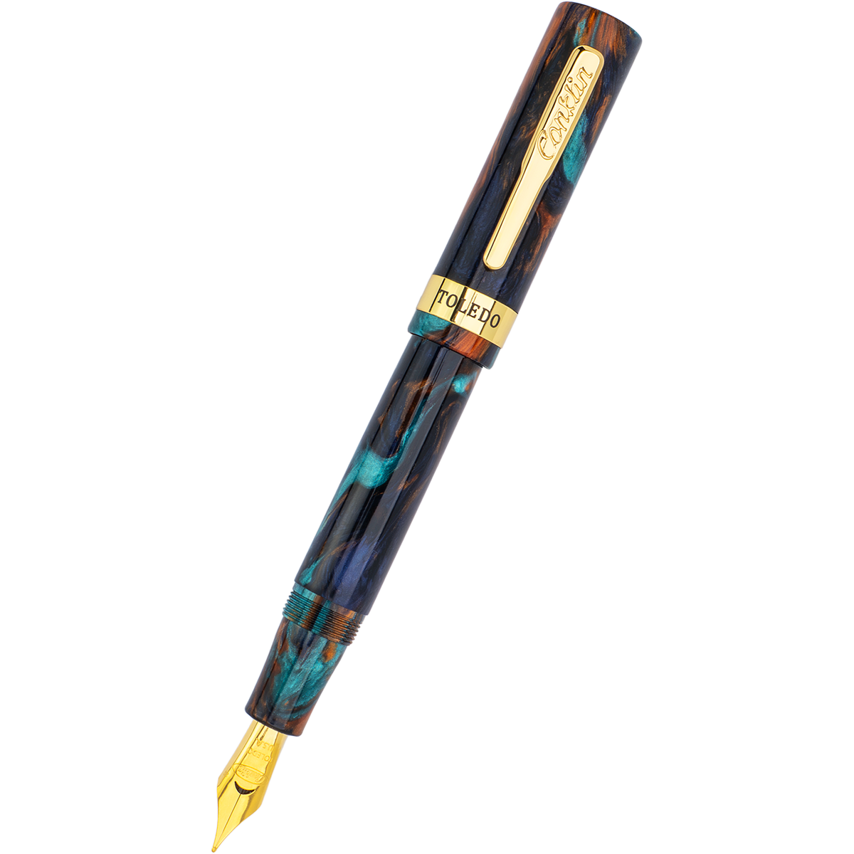 Conklin Toledo Fountain Pen - Bohemian Twilight Light Shadow (Pen Boutique Exclusive)-Pen Boutique Ltd