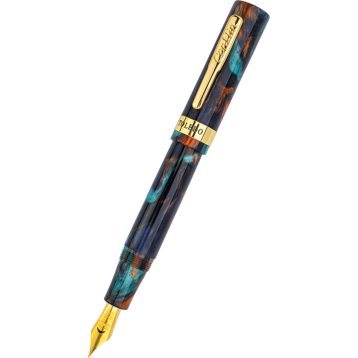 Conklin Toledo Fountain Pen - Bohemian Twilight Light Shadow (Pen Boutique Exclusive)-Pen Boutique Ltd