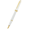 Cross Bailey Light Fountain Pen and Ball Point SET - Polished White - Gold Trim - Pen Boutique Ltd