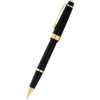 Cross Bailey Light Rollerball Pen - Black - Gold Trim-Pen Boutique Ltd